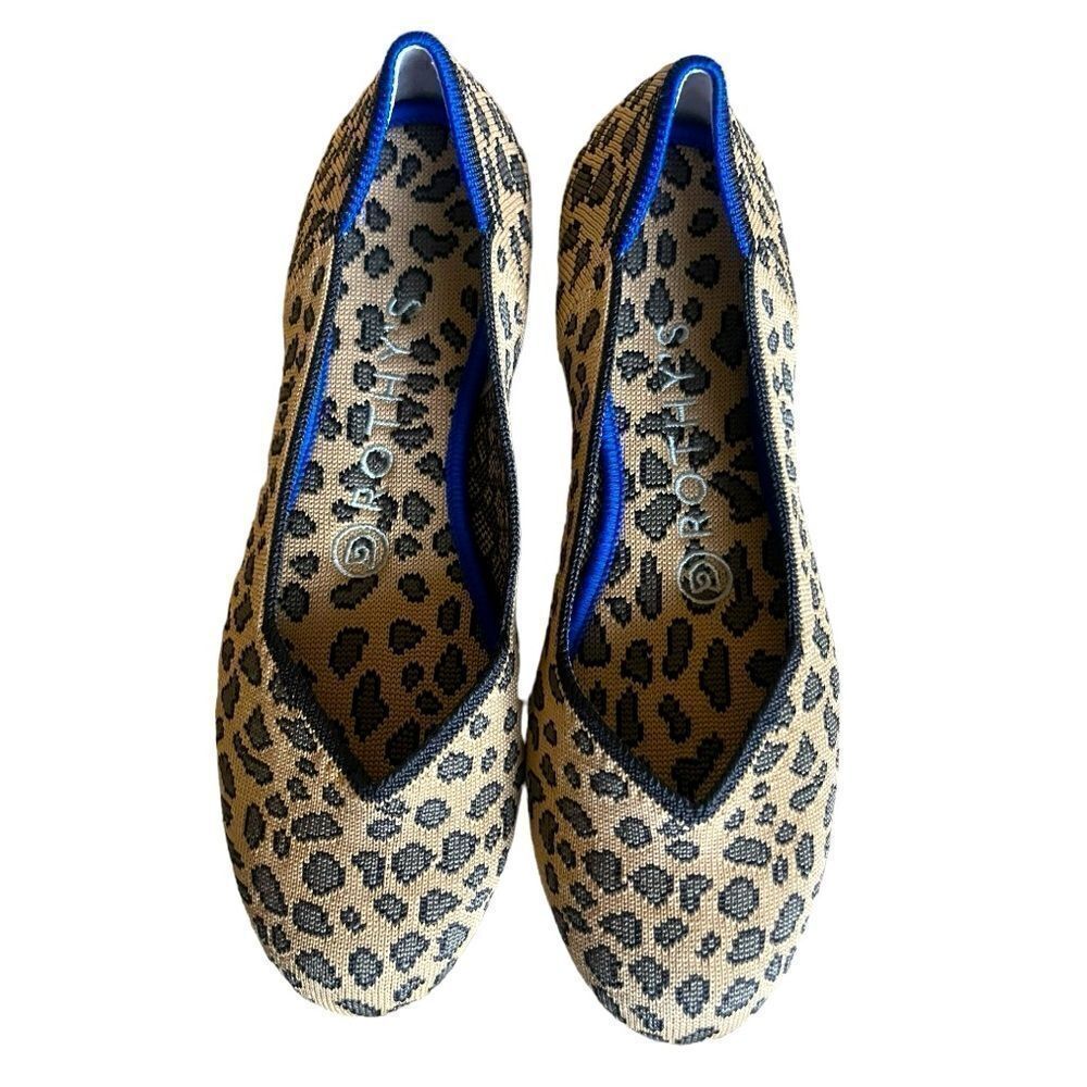 ROTHY’S The flat cheetah print flats